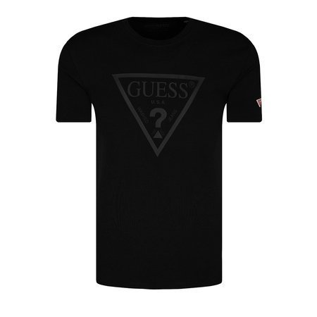 T-Shirt Meski GUESS U1GA06 J1311 Czarny