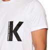 T-shirt Męski KARL LAGERFELD KL19MTS01 Biały